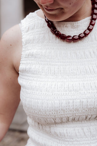 ydence top diana off white – foto 7
