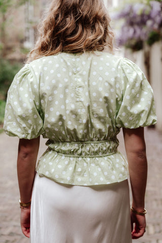 ydence top liselot matcha green – foto 5