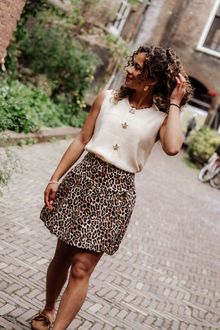 Azzurro panter balon skirt 9491