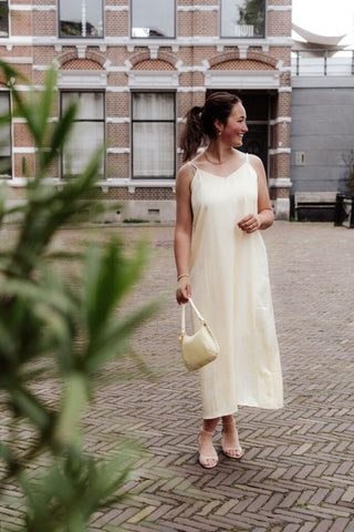 ydence dress vanessa soft yellow – foto 5