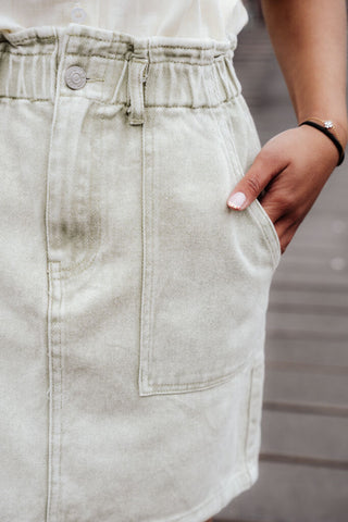 10699 denim skirt kaki – foto 4