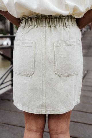 10699 denim skirt kaki – foto 3