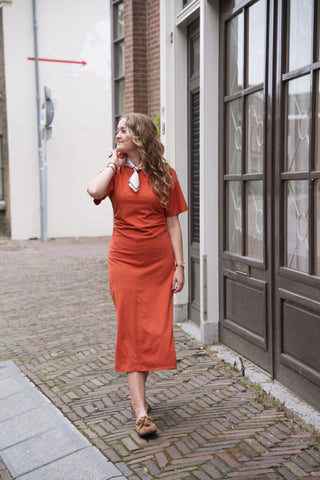 boe dress long flien rust – foto 4