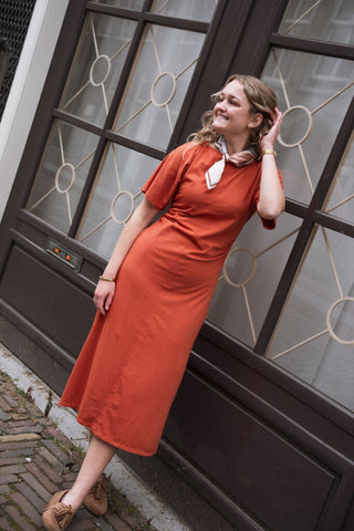 boe dress long flien rust – foto 5