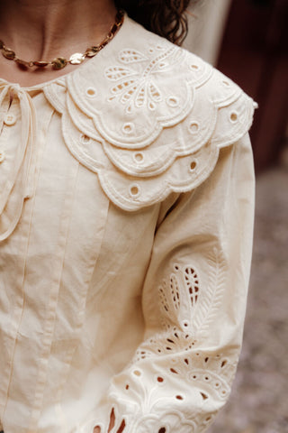 muse blouse 7569 kraag yellow – foto 7