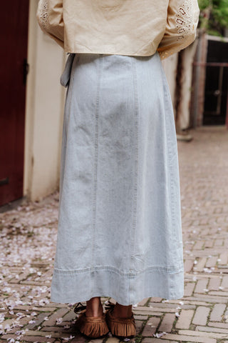 11391 jeans skirt clair – foto 8