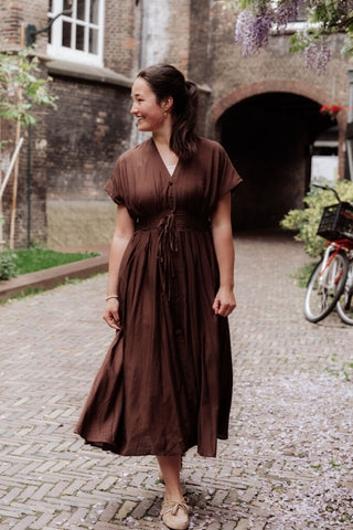 11589 choco dress – foto 4