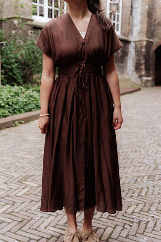 11589 choco dress – foto 2