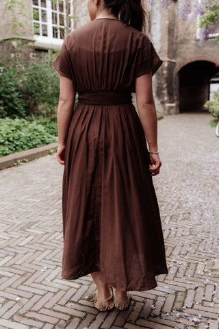11589 choco dress – foto 3
