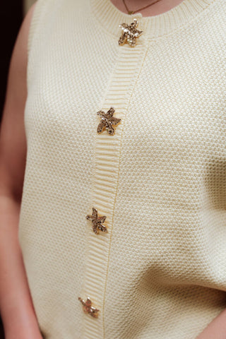 ydence knitted top mona yellow – foto 4