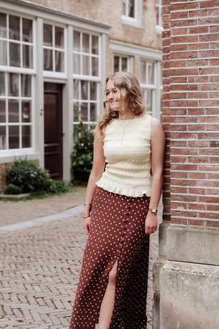 ydence top diana soft yellow