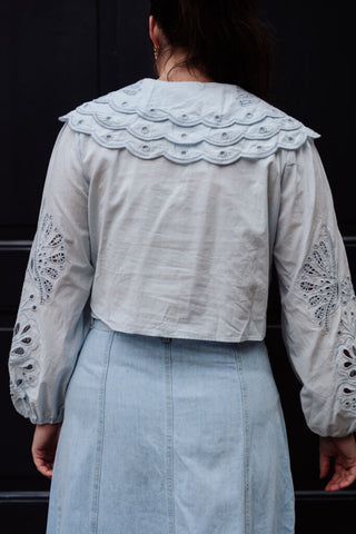 muse blouse 7569 kraag blue – foto 6