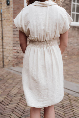 Azzurro 7027 emma dress beige – foto 3