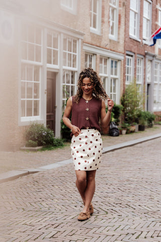 ydence skirt vivian ecru – foto 2