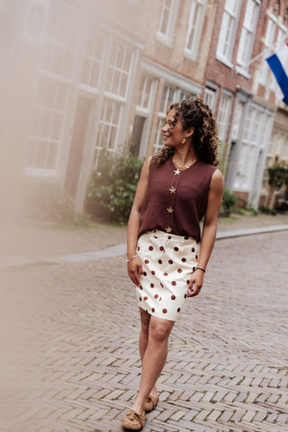 ydence skirt vivian ecru – foto 6