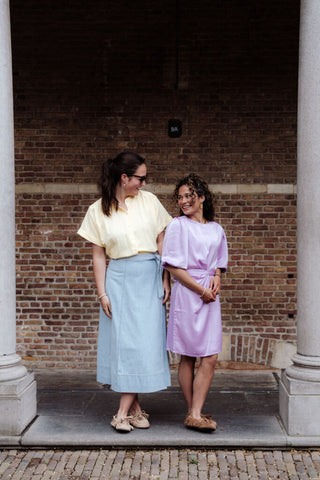 Azzurro 93252 blouse est yellow – foto 6
